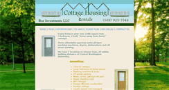 Desktop Screenshot of cottagehousing4u.com